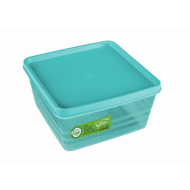 Pote Quadrado Intense 1 Litro Verde Translúcido - Alves
