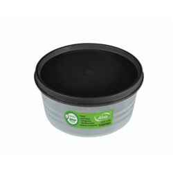 Pote Redondo Intense 500 ml Preto Fumê - Alves