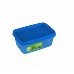 Pote Retangular Azul Intense 250 ml - Alves