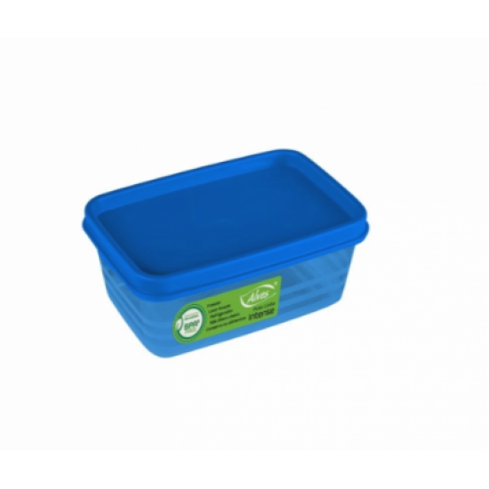 Pote Retangular Azul Intense 250 ml - Alves Pote Retangular Azul Intense 250 ml - Alves