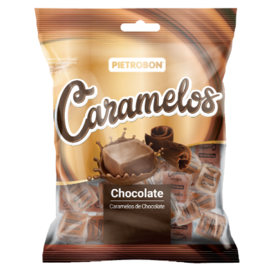 Bala 100g Caramelo Chocolate Bala 100g Caramelo Chocolate
