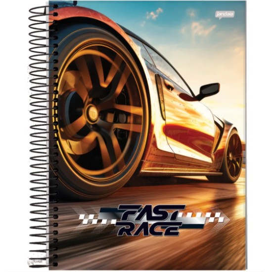 Caderno Universitário 10 Matérias Fast Race – Jandaia Caderno Universitário 10 Matérias Fast Race – Jandaia