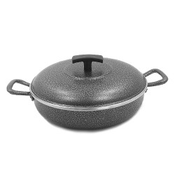 Frigideira Maxi Craqueada Com Tampa 30cm