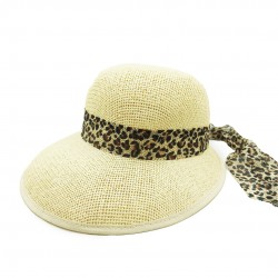 Chapéu Praiano Feminino Fita Oncinha 