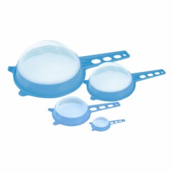 Kit Peneiras Plásticas Color 4 Peças 