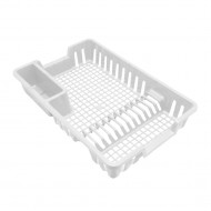 Escorredor Plástico De Louças Branco Gelo