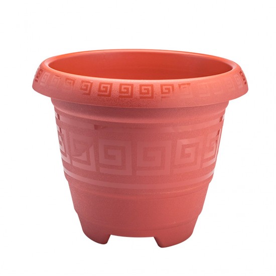 Vaso Para Plantas Redondo Marrom 15 Litros 