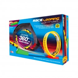 Pista Looping Sunset Com Carrinho E Disparador 
