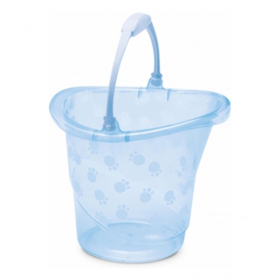 Balde 13 Litros Azul Translucido 