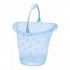 Balde 13 Litros Azul Translucido 