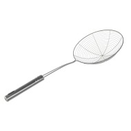 Escumadeira Inox Para Fritar E Cozinhar 18cm
