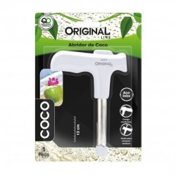 Abridor E Furador De Coco Manual Inox 
