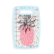 Tábua De Corte Decorada Retangular 