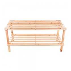 Sapateira Organizadora Madeira 2 Andares 