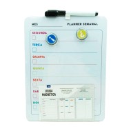 Lousa Magnética Planner Semanal