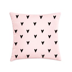 Capa Para Almofada Grid Rosa 