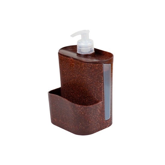 Dispenser Wave Ecologicamente Sustentável 500ml Imbuia