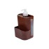 Dispenser Wave Ecologicamente Sustentável 500ml Imbuia