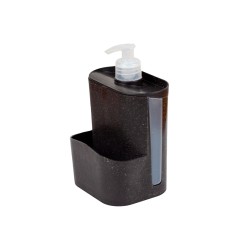 Dispenser Wave Ecologicamente Sustentável 500ml Preto
