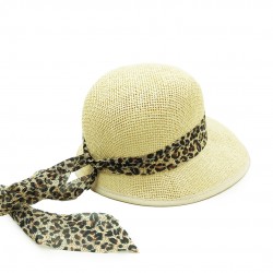 Chapéu Praiano Feminino Fita Oncinha 
