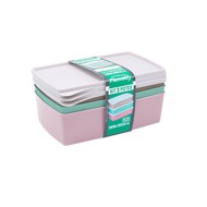 Kit Potes 3 Peças 1,4 Litros 