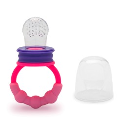 Alimentador Infantil Rosa 10cm