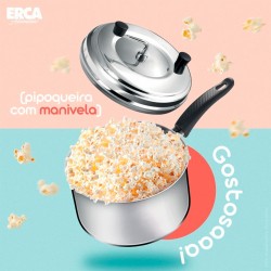 Pipoqueira Com Manivela 3 Litros