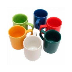 CANECA CAFE COLOR 85ML 06PCS EUROQUADROS-HC9