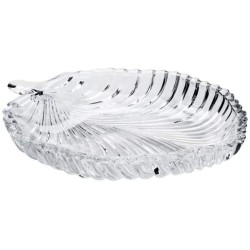 FOLHA DEC CRISTAL LEAF 20,5X17X2,5CM