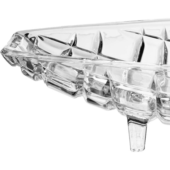 CENTRO DE MESA CRISTAL DELI 26X14X5,5CM