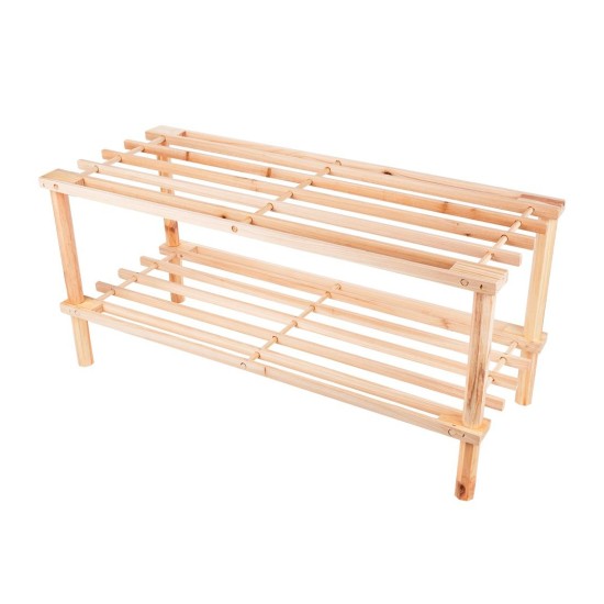 Sapateira Organizadora Madeira 2 Andares 