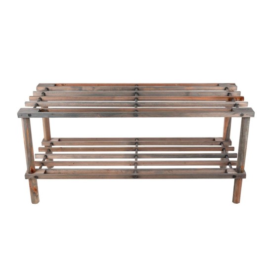 Sapateira Organizadora Madeira 2 Andares 