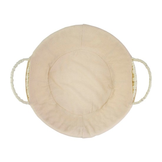 Cesto Redondo Estampado Para Pães 