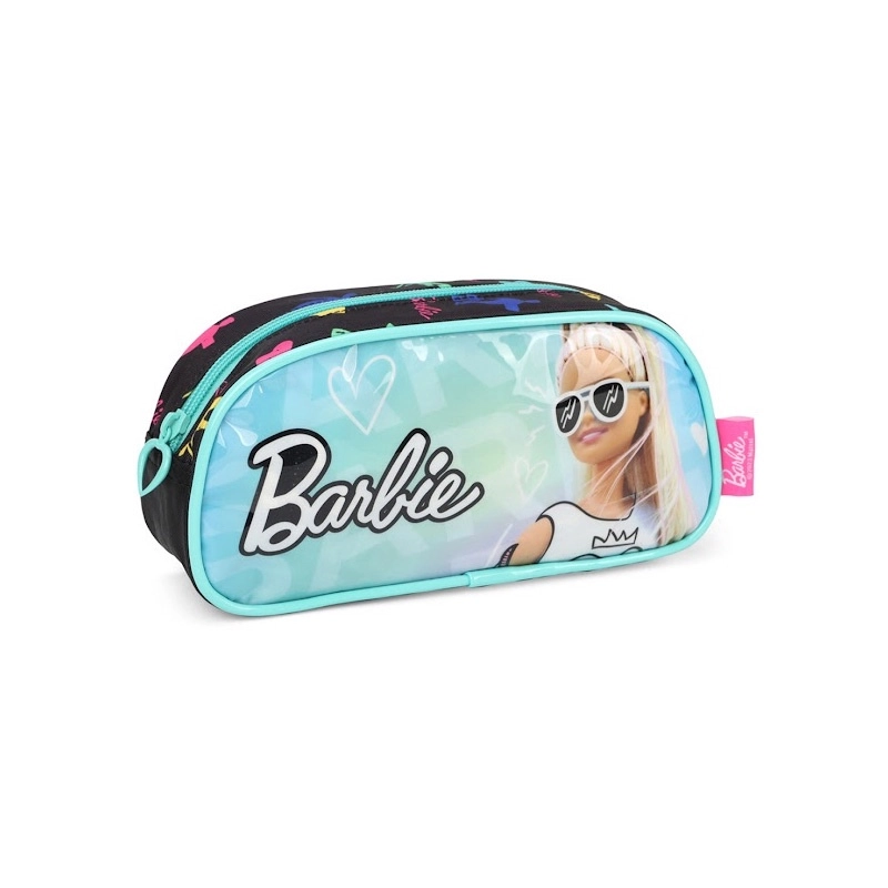 Estojo Escolar Barbie - Verde