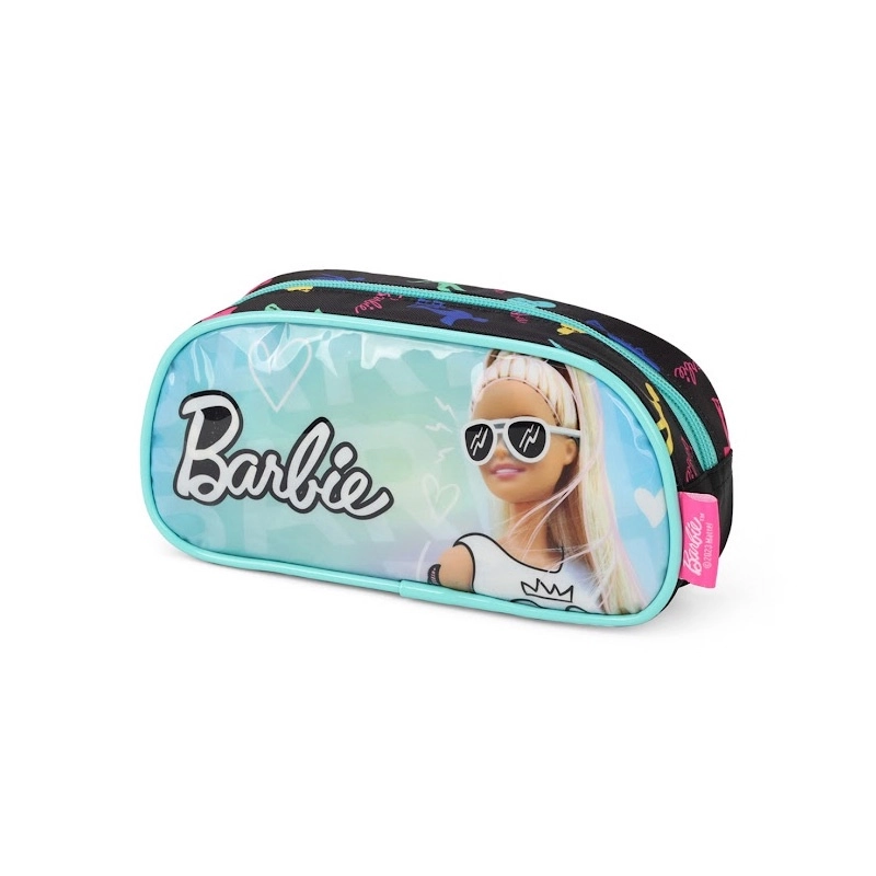 Estojo Escolar Barbie - Verde