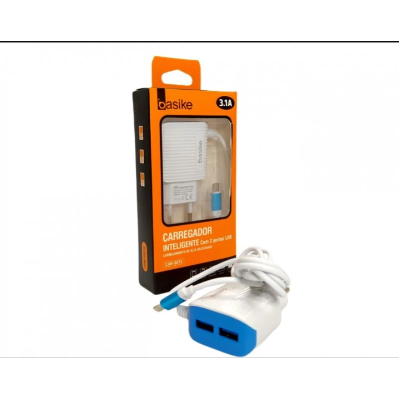 Carregador Completo 8 - 2 Portas USB
