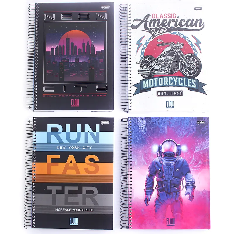 Caderno Universitário 15 Matérias Flow – Jandaia