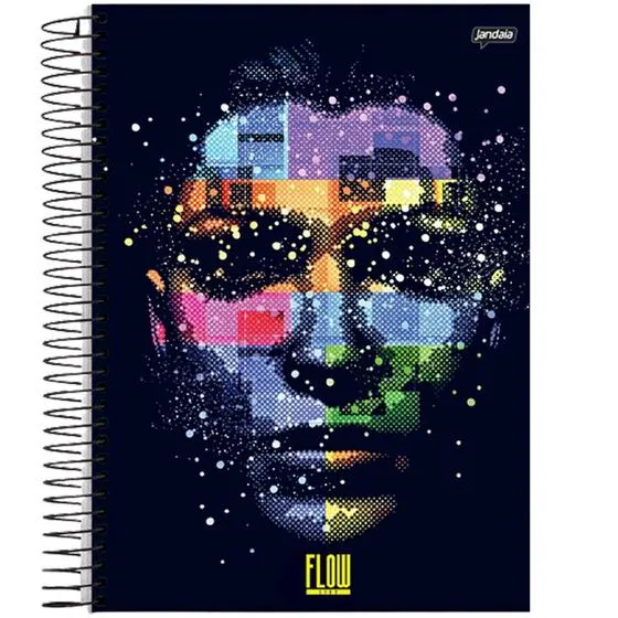 Caderno Universitário Capa Dura 80 Folhas - Jandaia Caderno Universitário Capa Dura 80 Folhas - Jandaia