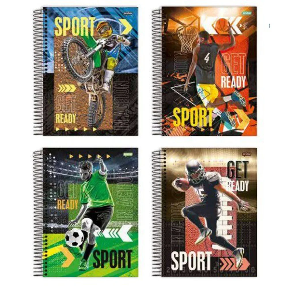 Caderno Universitário 20 Matérias Sport - Jandaia