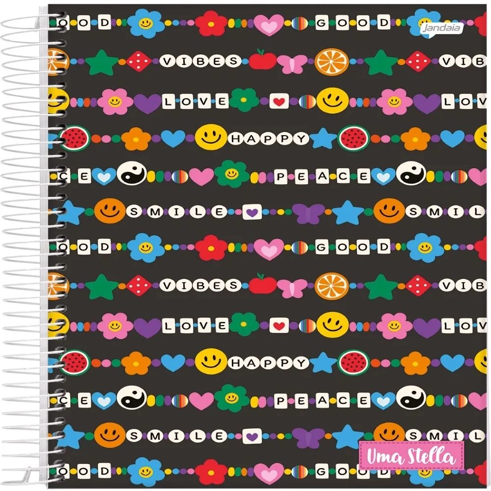 Caderno Universitário Capa Dura 10 Matérias Stella - Jandaia Caderno Universitário Capa Dura 10 Matérias Stella - Jandaia