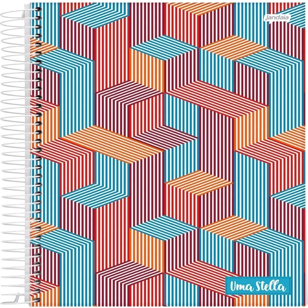Caderno Universitário Capa Dura 10 Matérias Stella - Jandaia Caderno Universitário Capa Dura 10 Matérias Stella - Jandaia