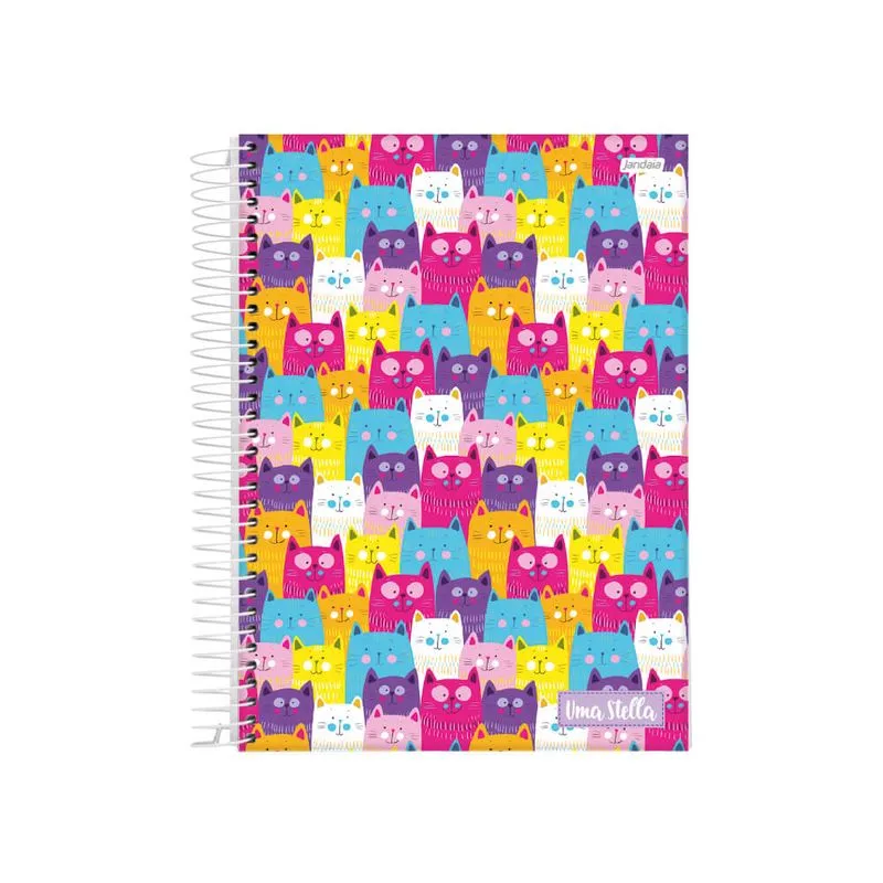 Caderno Universitário Capa Dura 1 Matéria Stella - Jandaia Caderno Universitário Capa Dura 1 Matéria Stella - Jandaia