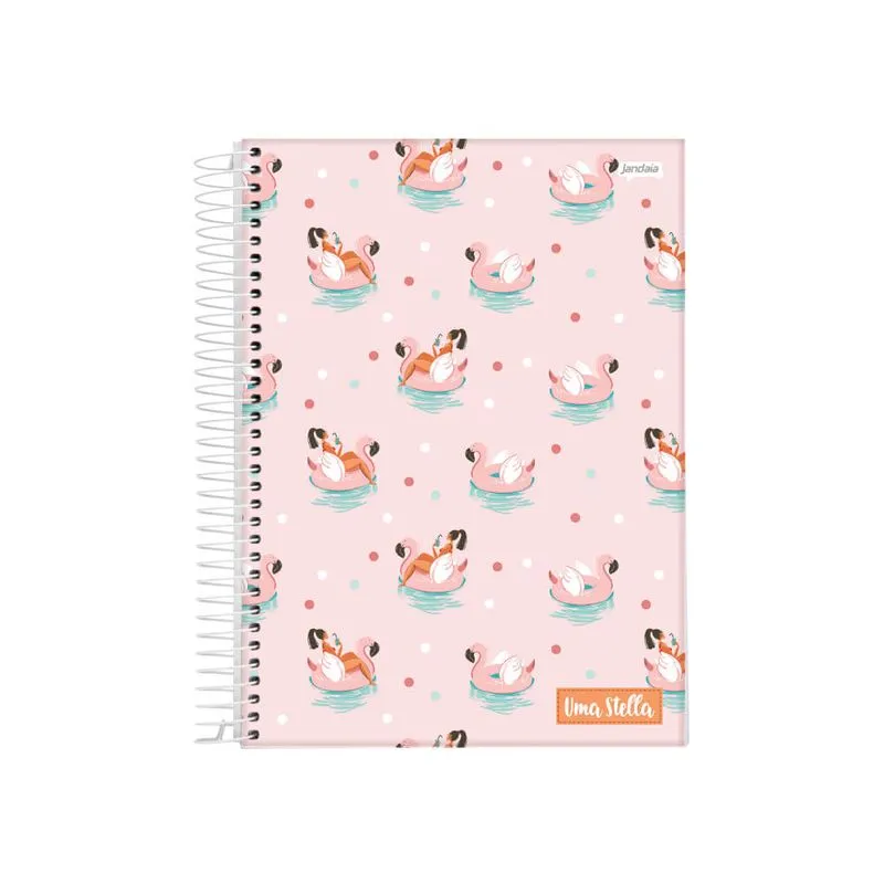 Caderno Universitário Capa Dura 1 Matéria Stella - Jandaia Caderno Universitário Capa Dura 1 Matéria Stella - Jandaia