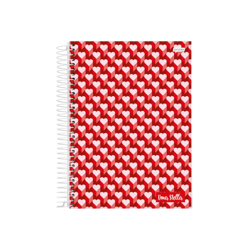 Caderno Universitário Capa Dura 1 Matéria Stella - Jandaia Caderno Universitário Capa Dura 1 Matéria Stella - Jandaia