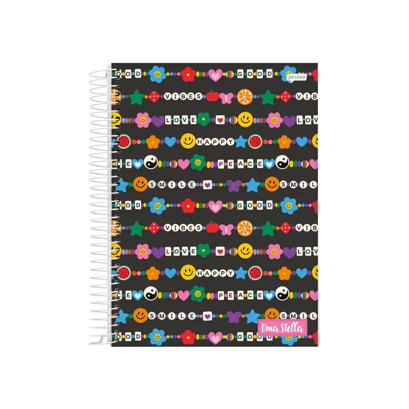 Caderno Universitário Capa Dura 1 Matéria Stella - Jandaia Caderno Universitário Capa Dura 1 Matéria Stella - Jandaia