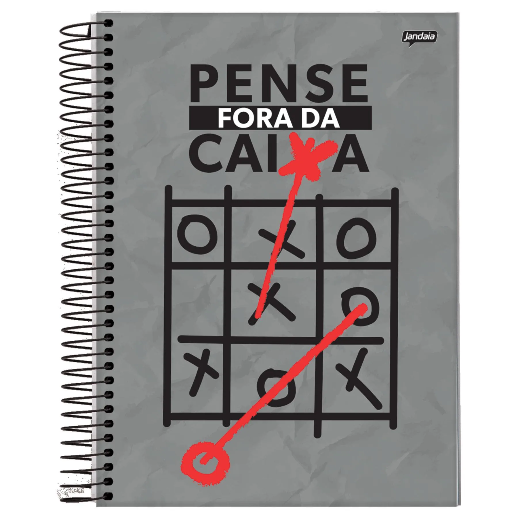 Caderno Universitário Jandaia Insano - 80 Folhas Caderno Universitário Jandaia Insano - 80 Folhas