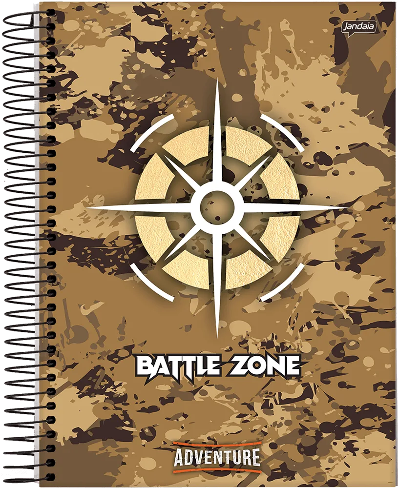 Caderno Espiral Universitário 80 Folhas – Adventure Caderno Espiral Universitário 80 Folhas – Adventure