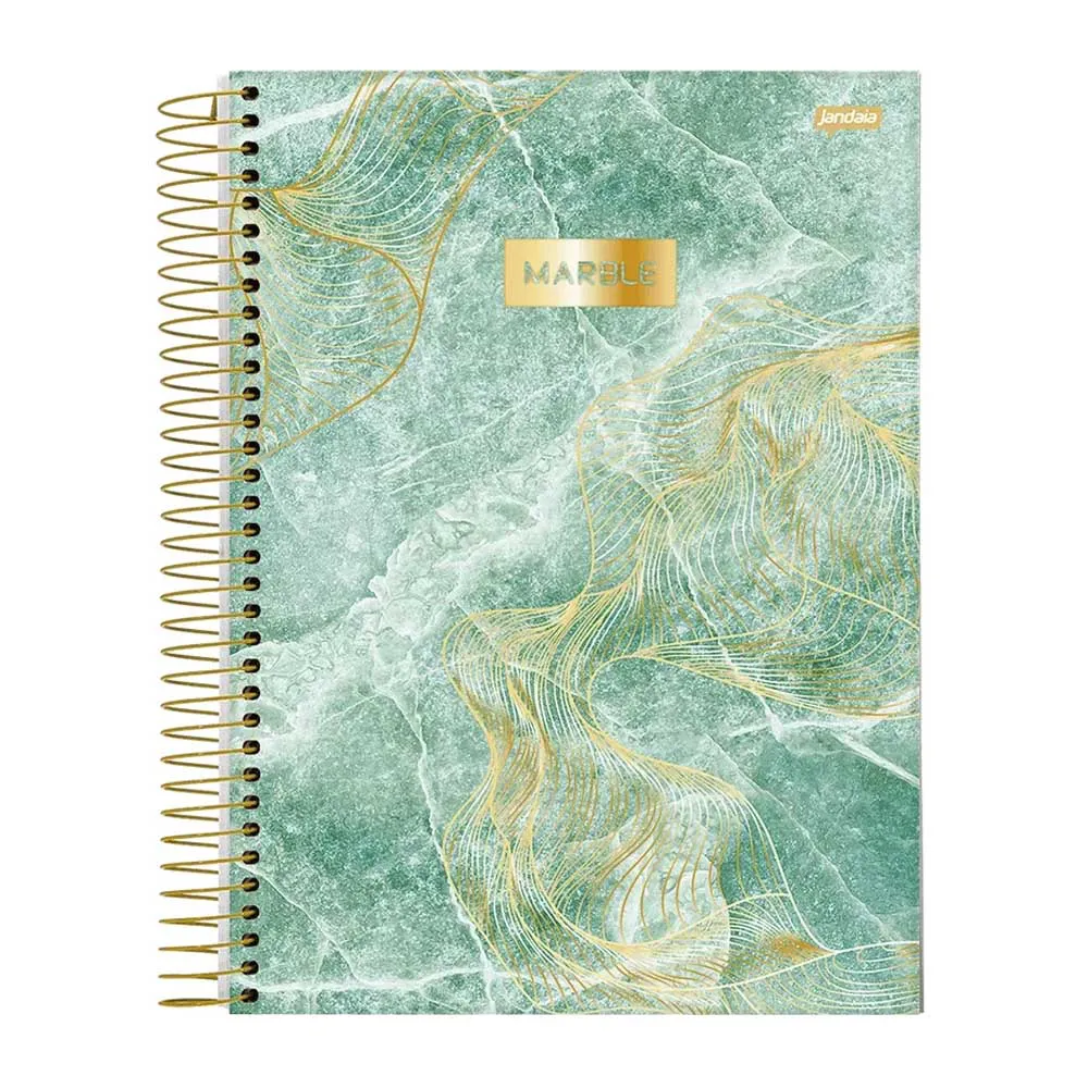 Caderno Universitário 10 Matérias Marble - Jandaia Caderno Universitário 10 Matérias Marble - Jandaia