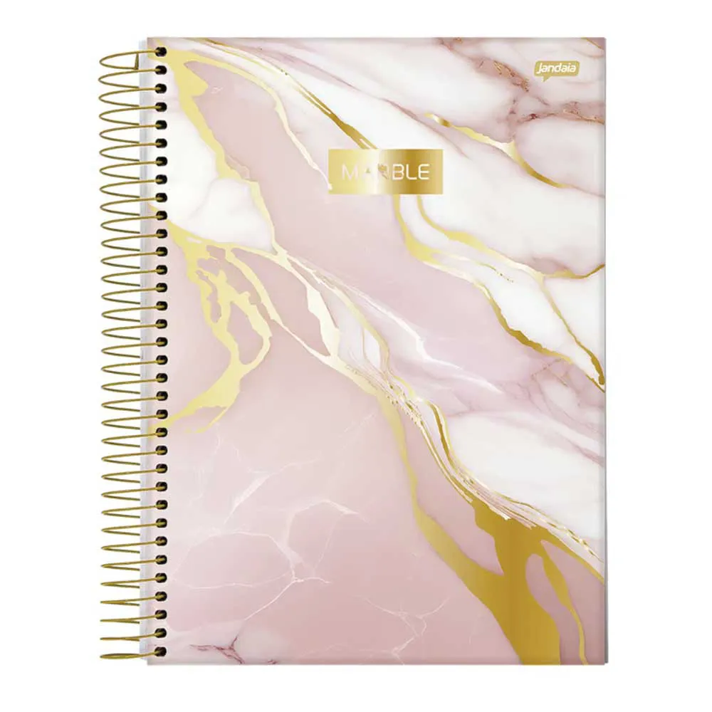 Caderno Universitário 10 Matérias Marble - Jandaia Caderno Universitário 10 Matérias Marble - Jandaia