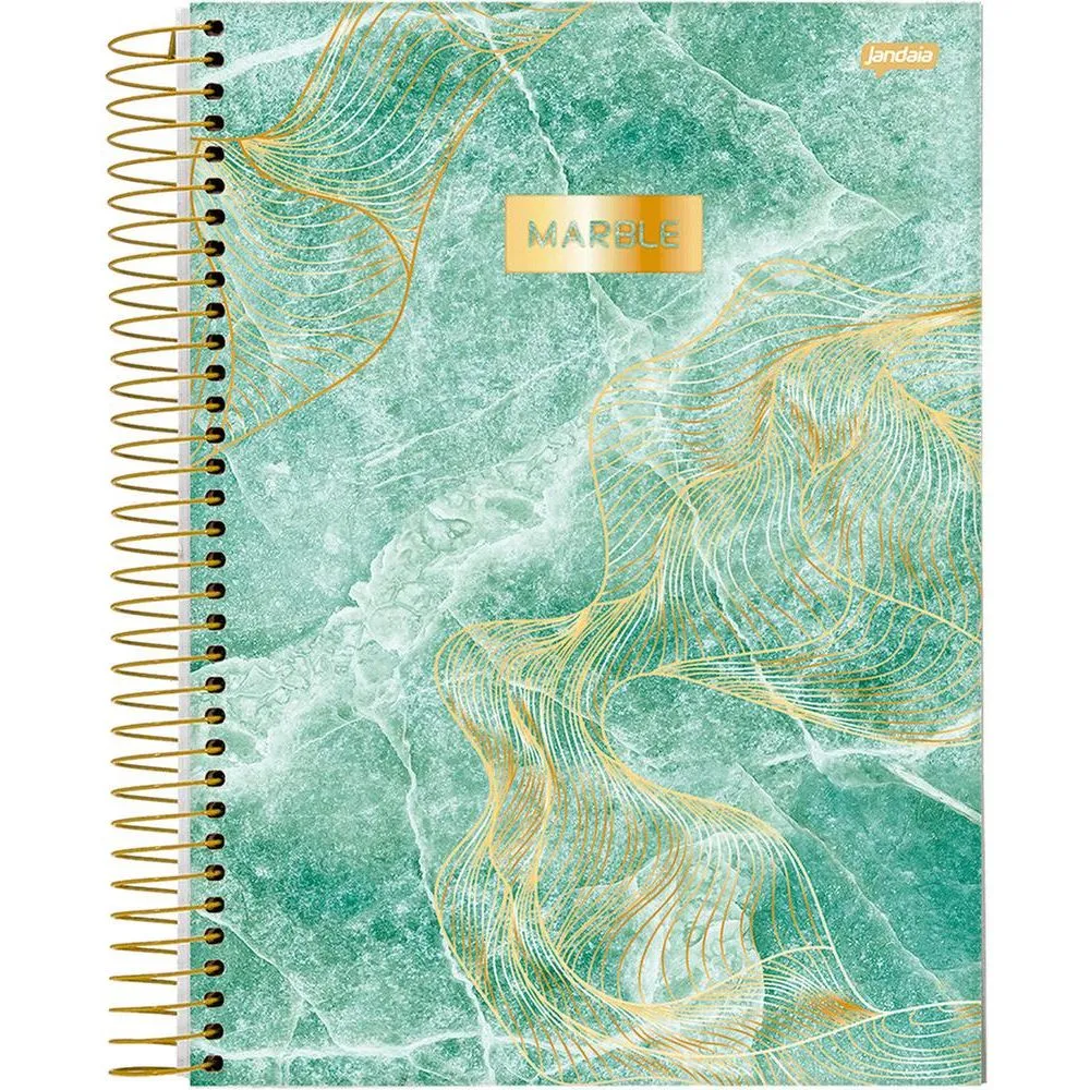 Caderno Universitário 80 Folhas Capa Dura - Marble Caderno Universitário 80 Folhas Capa Dura - Marble